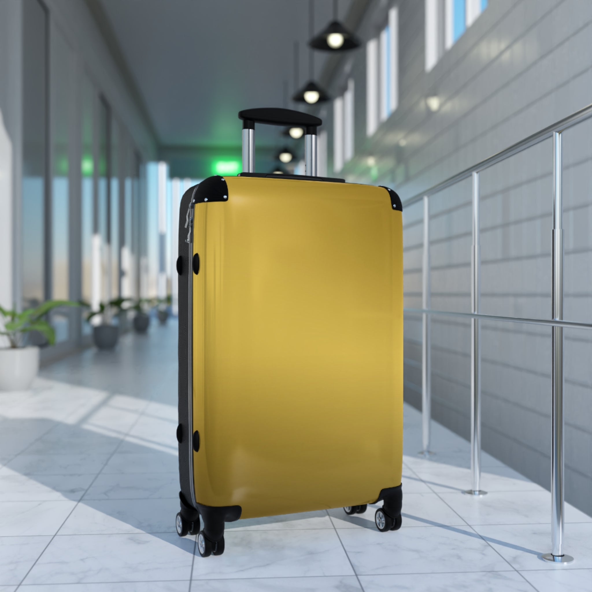 Golden Glamour Suitcases - Trendy Luggage, Stylish Travel Bags, Vacation Essentials, Summer Trips, Gift for Travelers