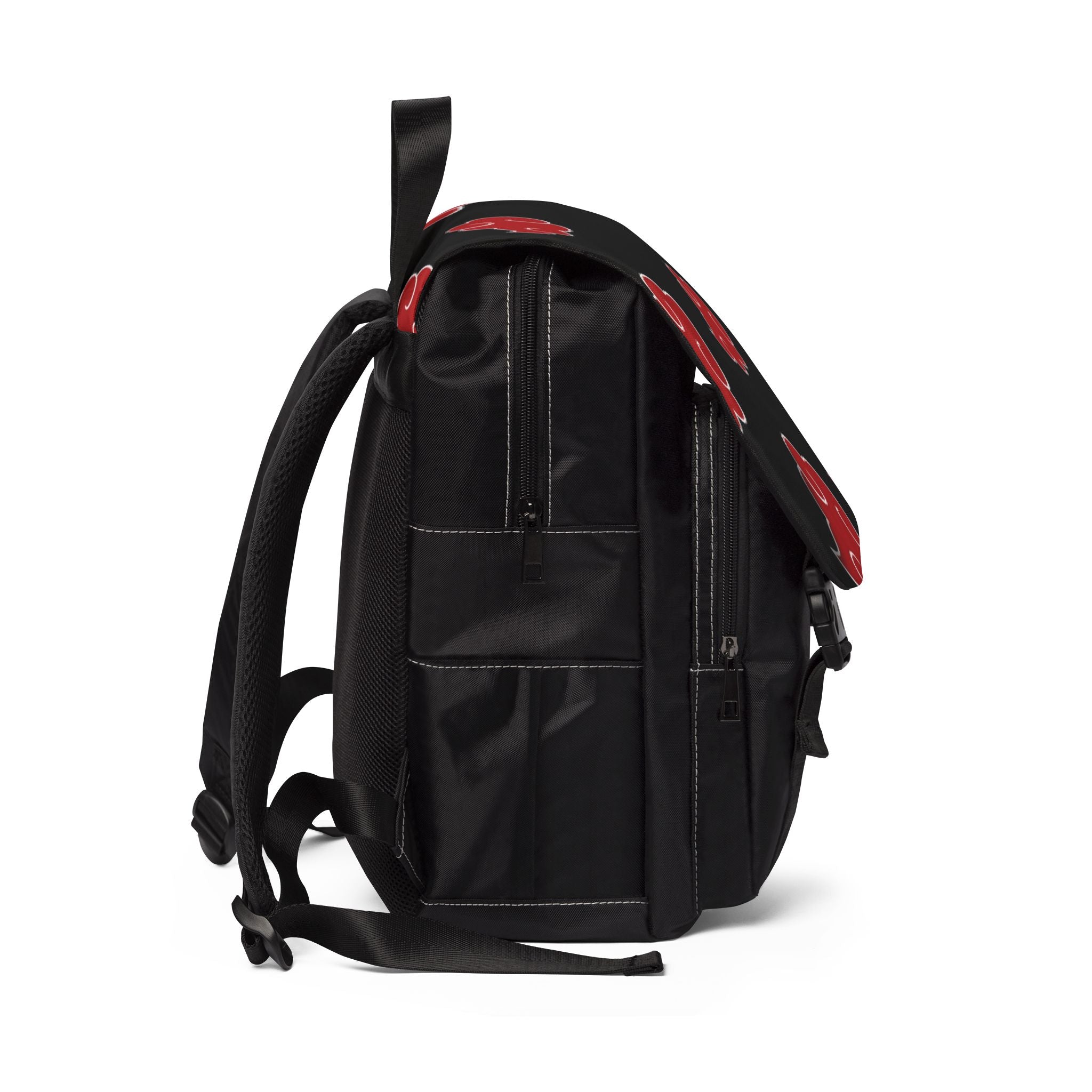 Red Clouds Anime Shoulder Backpack