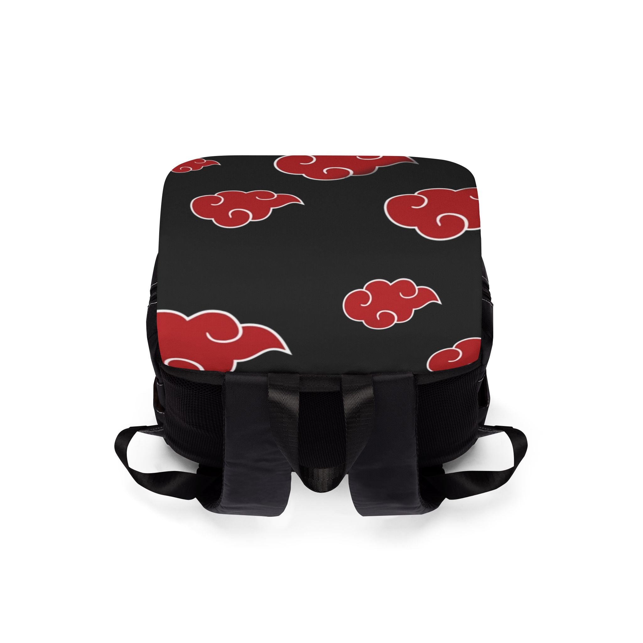 Red Clouds Anime Shoulder Backpack