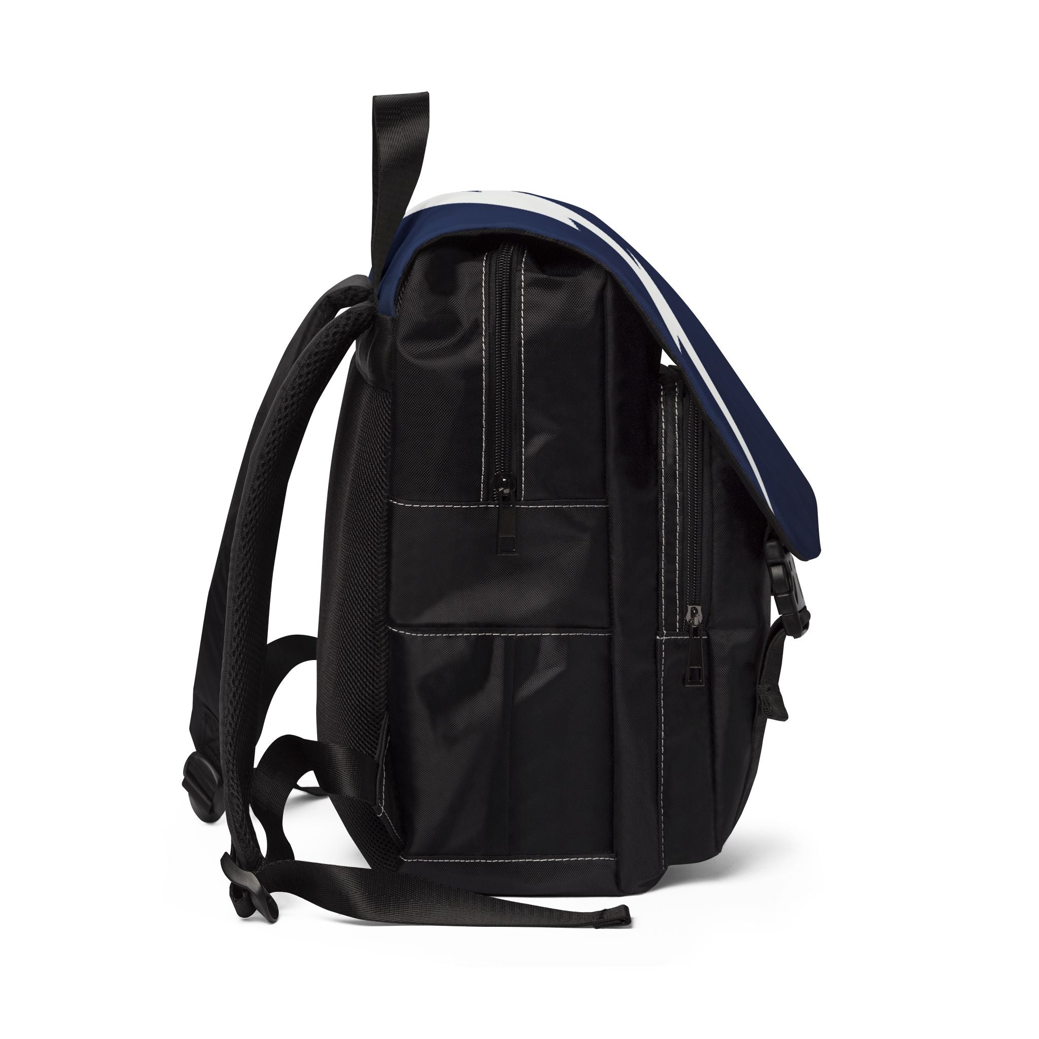 Lightning Bolt Design, Stylish Unisex Casual Shoulder Bag for Students and Travel