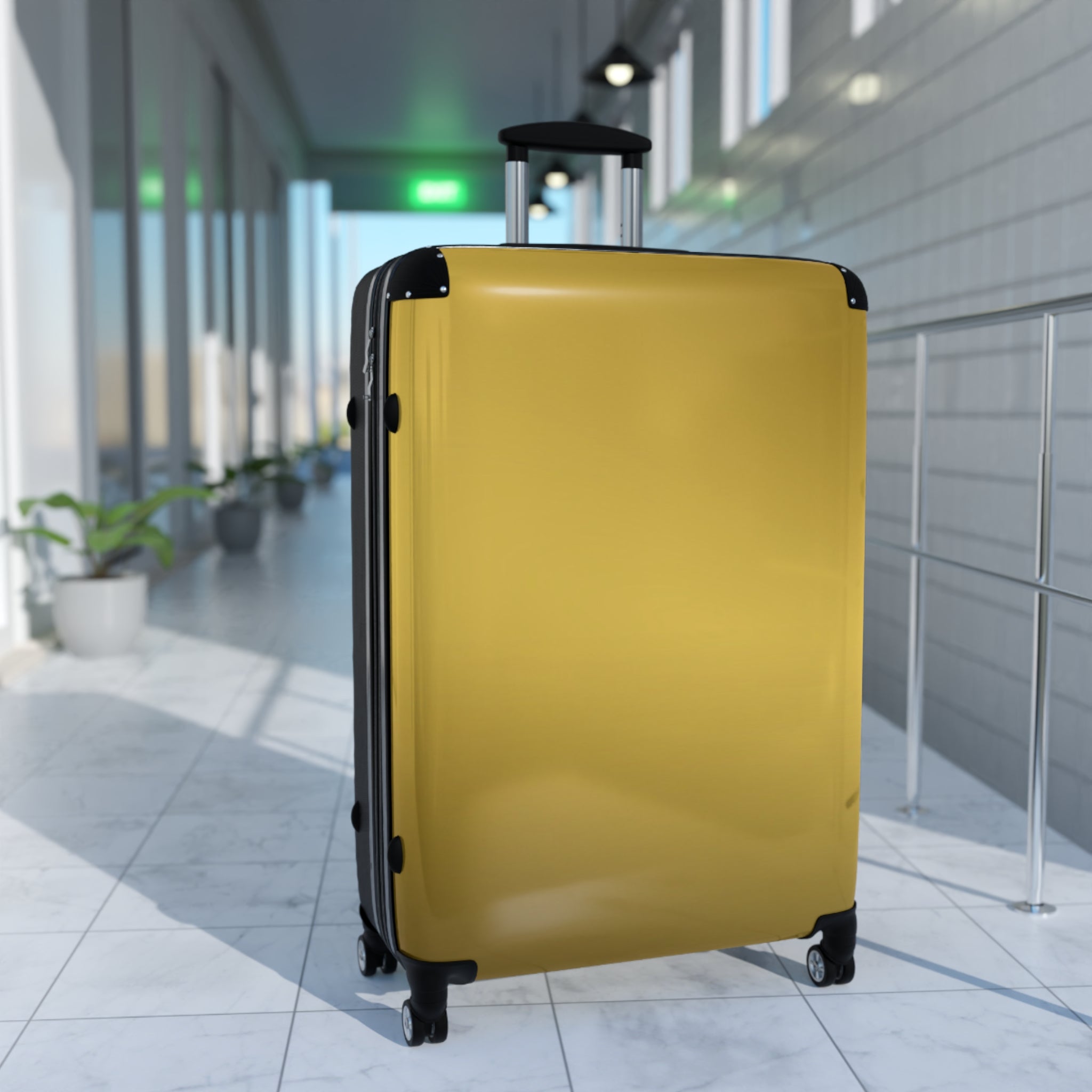 Golden Glamour Suitcases - Trendy Luggage, Stylish Travel Bags, Vacation Essentials, Summer Trips, Gift for Travelers
