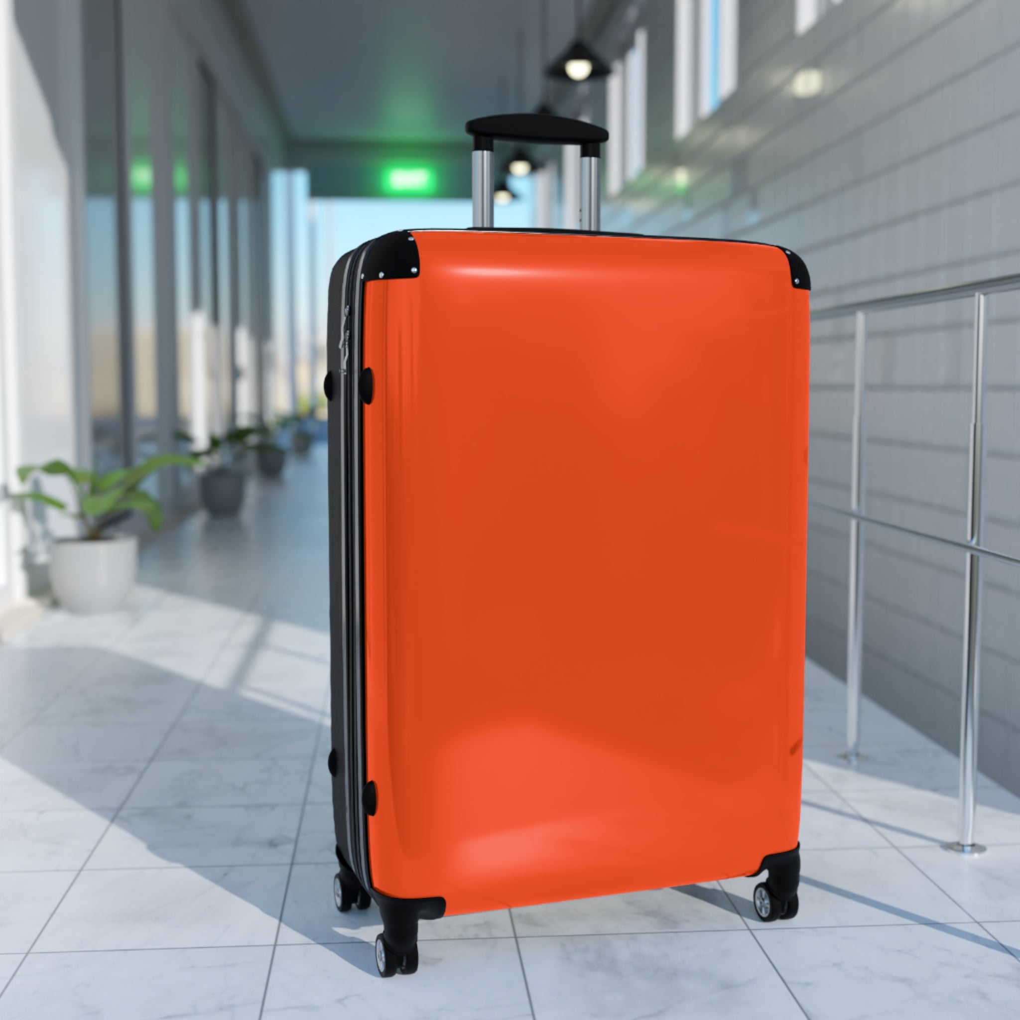 Orange, Suitcase, Vibrant Suitcases for Travelers, Stylish Luggage for Adventures, Colorful Carry-On for Weekend Getaways, Durable Travel Bags, Perfect [...]