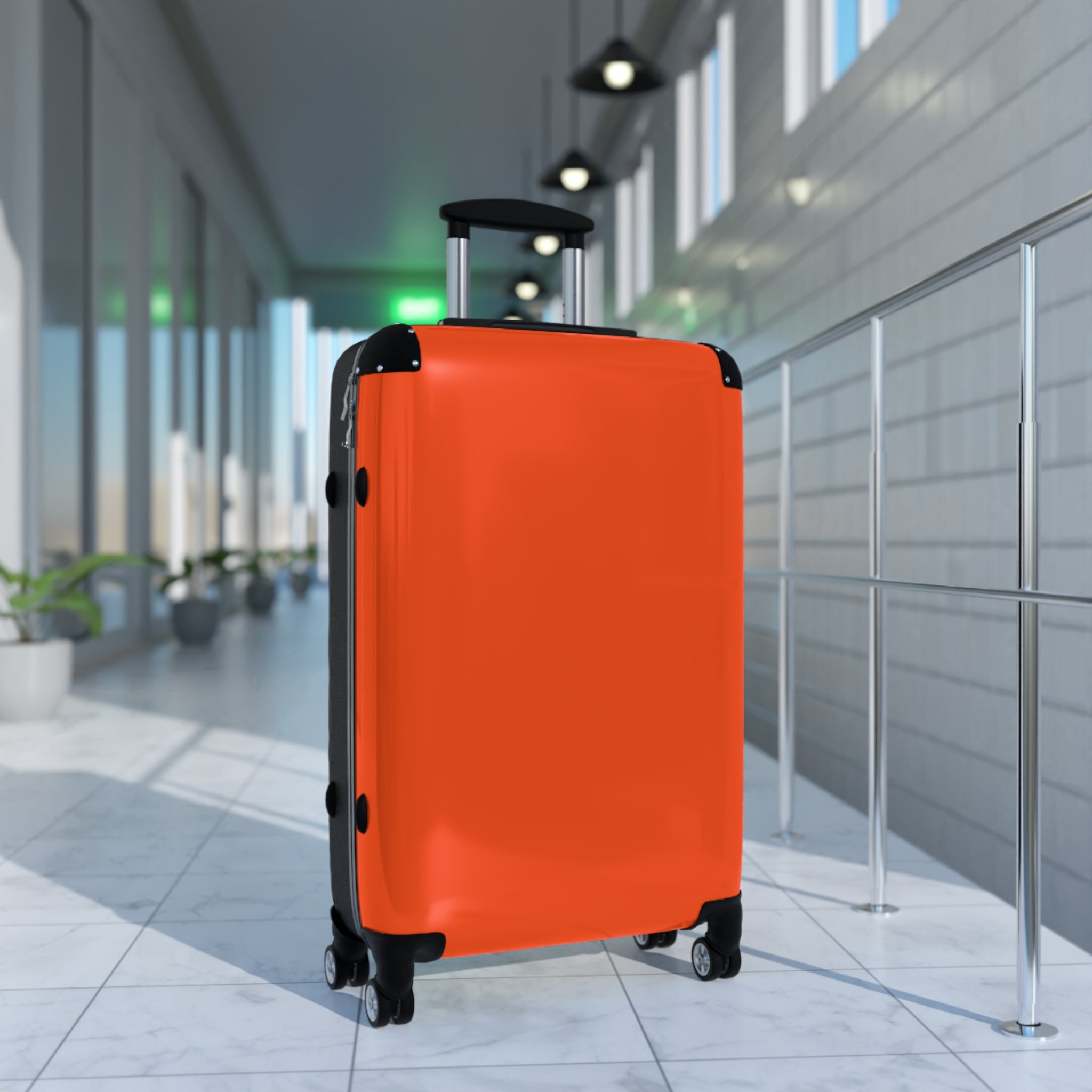 Orange, Suitcase, Vibrant Suitcases for Travelers, Stylish Luggage for Adventures, Colorful Carry-On for Weekend Getaways, Durable Travel Bags, Perfect [...]