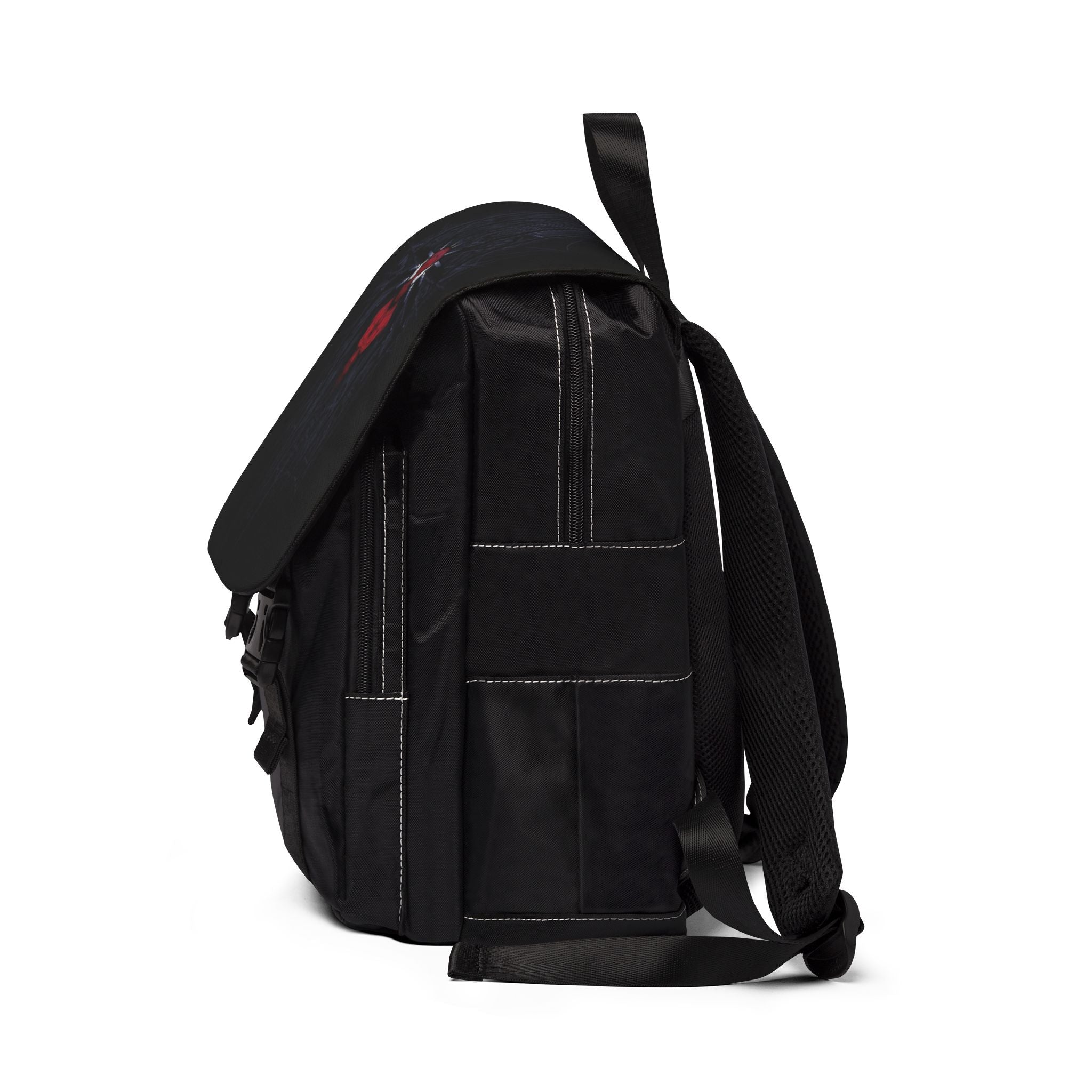 Web Slinger Black Shoulder Backpack