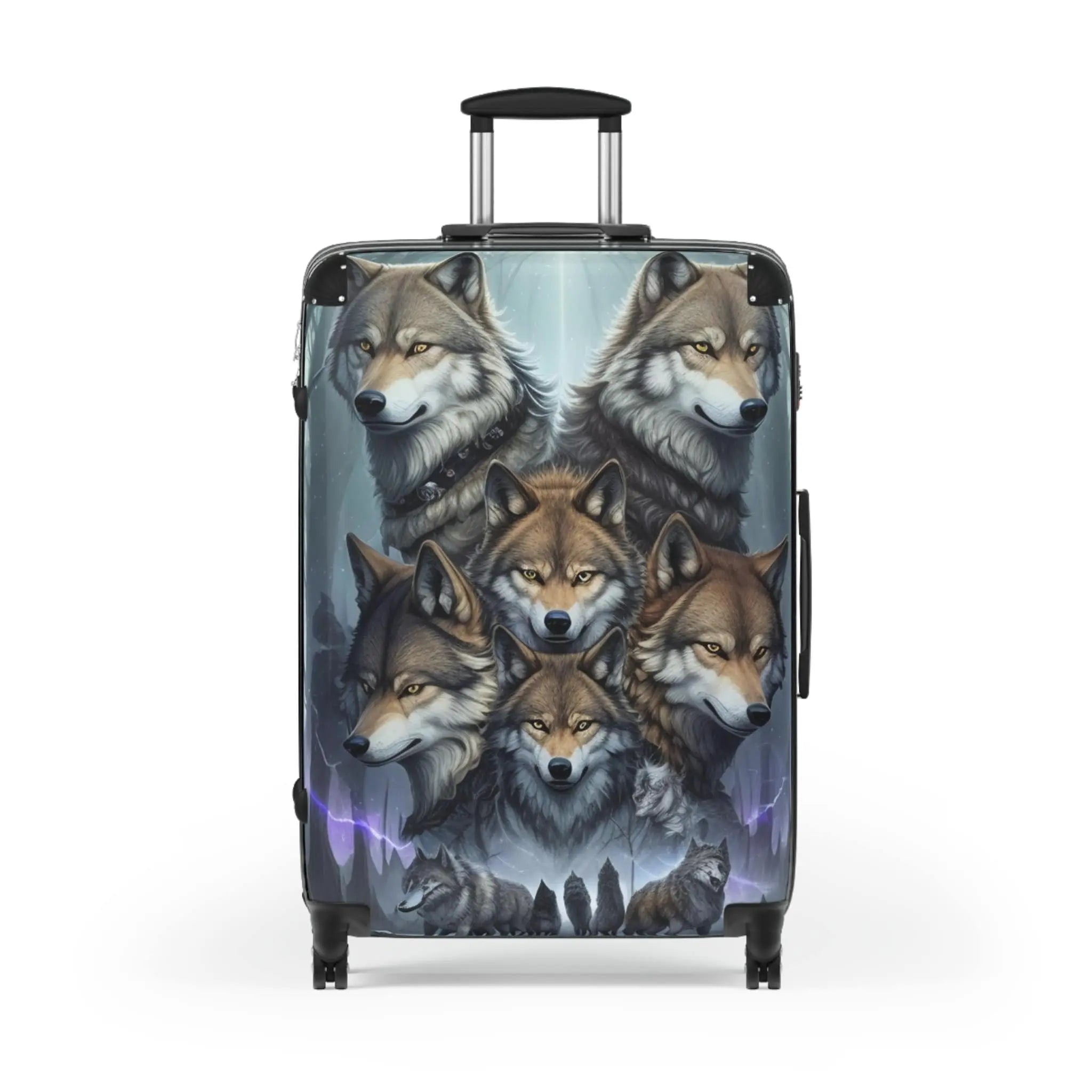 Wolf Era Design Suitcase Printify