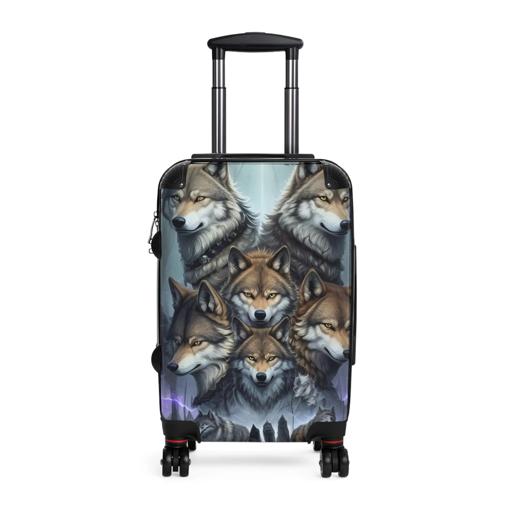 Wolf Era Design Suitcase Printify