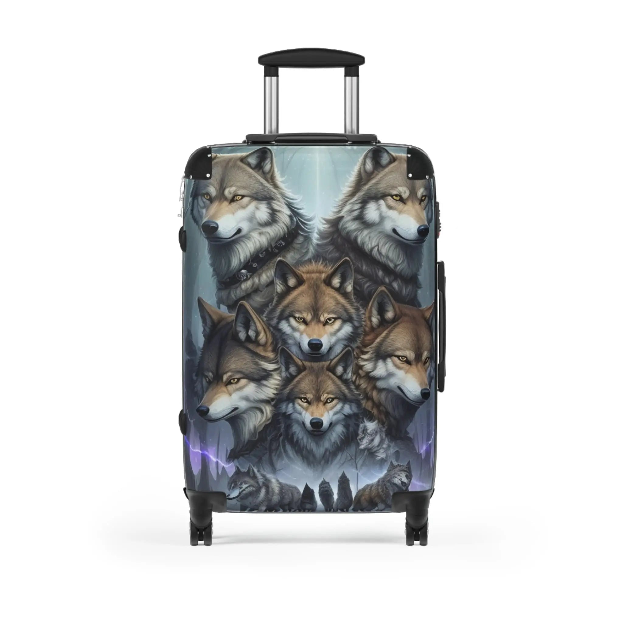 Wolf Era Design Suitcase Printify